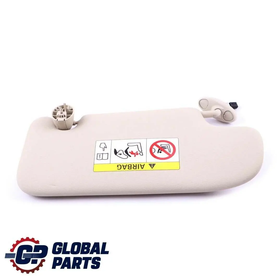 Parasoleil Avec Marque a Gauche Lumiere Beige pour Mini Countryman R60 à propos du numéro de pièce 9813131 Mini Countryman R60 Parasoleil Avec Marque a Gauche Lumiere Beige - SKU 9813131 - Numéro de pièce 9813131