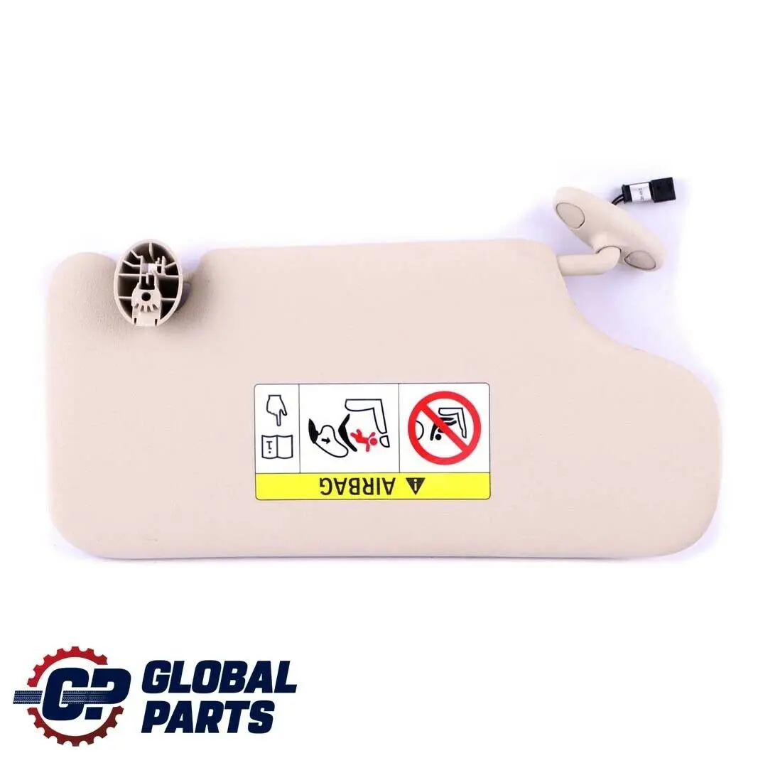 Sun Visor With Label Mirror Left N/S Light Beige to Mini Countryman R60 with Part number 9813131 Mini Countryman R60 Sun Visor With Label Mirror Left N/S Light Beige - SKU 9813131 - Part number 9813131