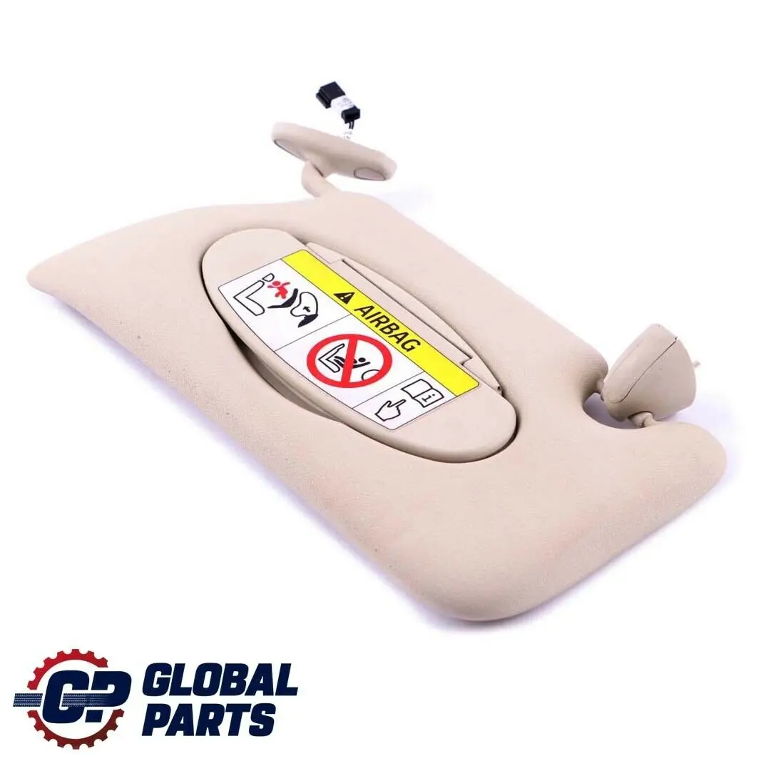 Mini Countryman R60 Sun Visor With Label Mirror Left N/S Light Beige - SKU 9813131 - Part number 9813131