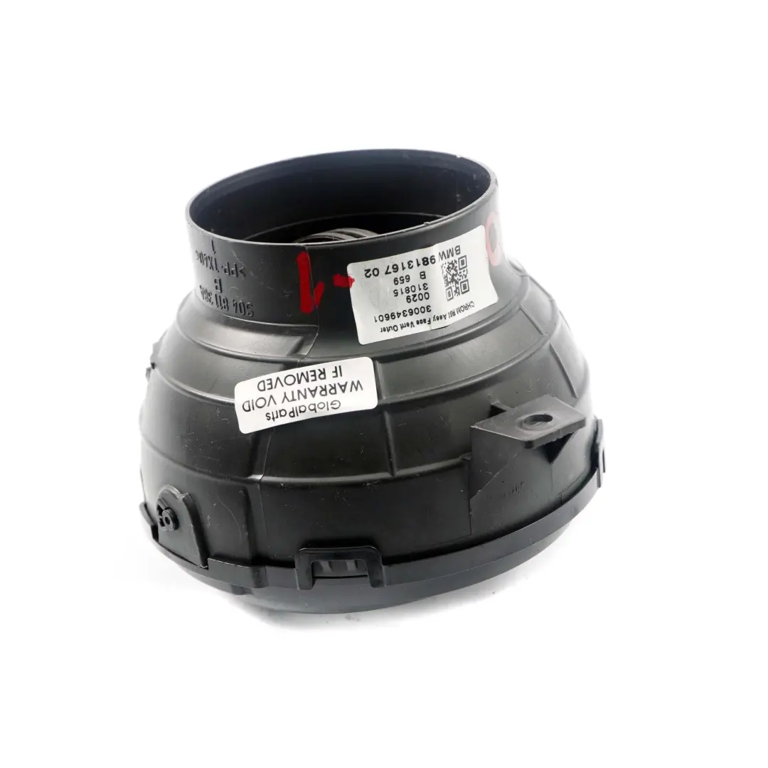 Bocchetta aria cruscotto Mini R60 R61 Riscaldatore esterno lato sinistro destro - SKU 9813167-1 - Numero di parte 9813167