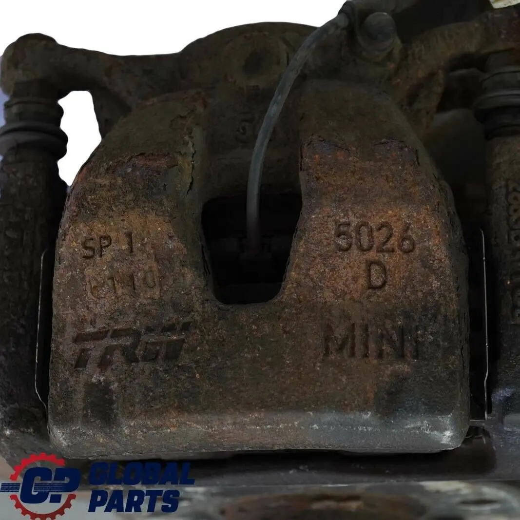 Delantero Izquierdo Freno Suspension Bujes Amortiguador para Mini R60 Countryman con número de pieza 9813653 Mini R60 Countryman Delantero Izquierdo Freno Suspension Bujes Amortiguador - SKU 9813653 - Número de pieza 9813653