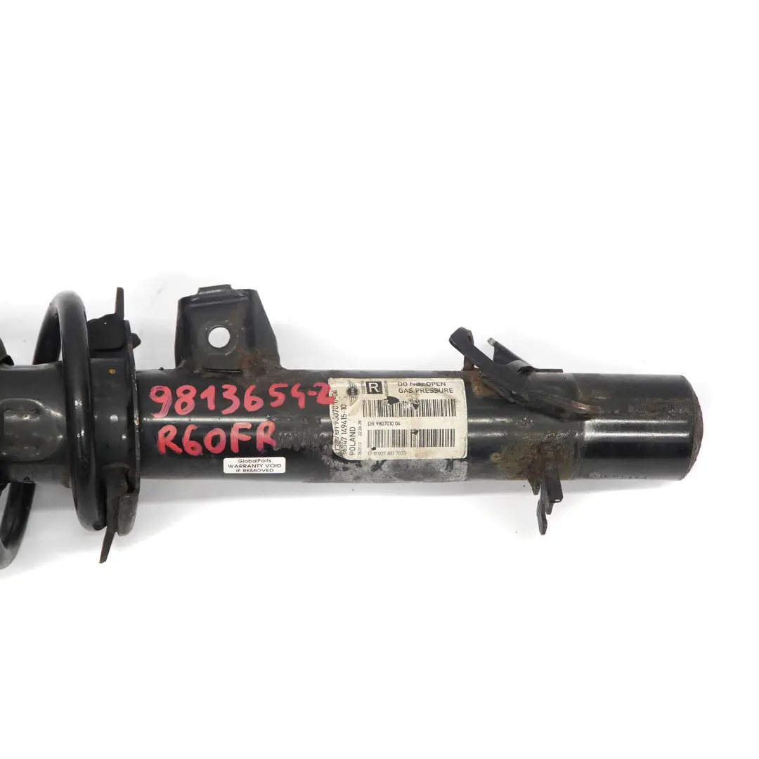 Mini R60 Amortyzator Sprężyna Prawy Przód - SKU 9813654-2 - Numer Części 9813654