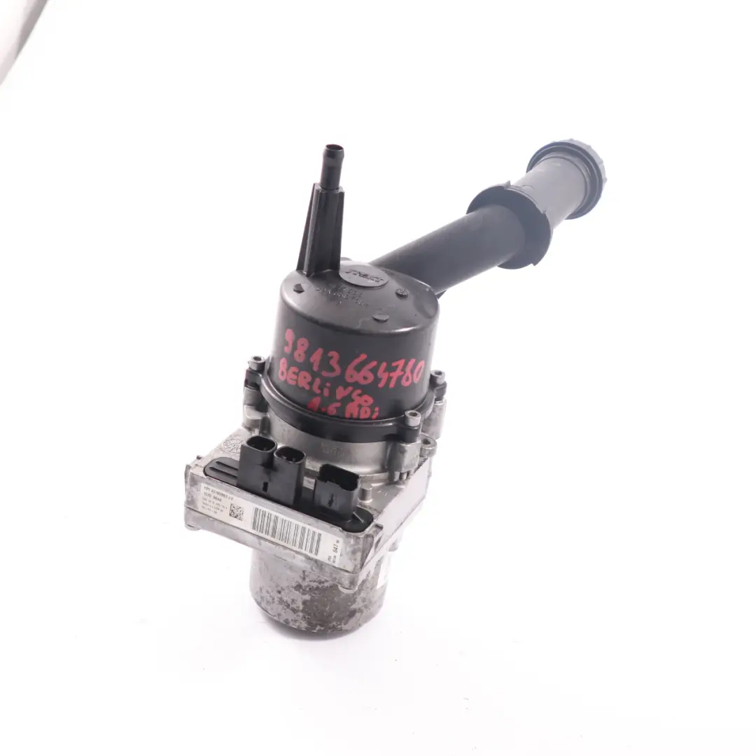 Steering Pump Citroen Berlingo Peugeot Partner Electric Unit to Power with Part number 9813664780 Power Steering Pump Citroen Berlingo Peugeot Partner Electric Unit - SKU 9813664780 - Part number 9813664780