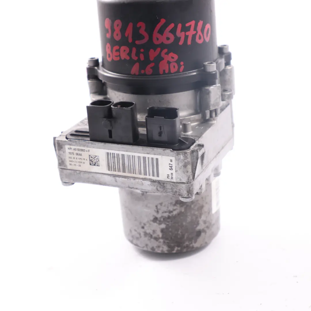 Steering Pump Citroen Berlingo Peugeot Partner Electric Unit to Power with Part number 9813664780 Power Steering Pump Citroen Berlingo Peugeot Partner Electric Unit - SKU 9813664780 - Part number 9813664780