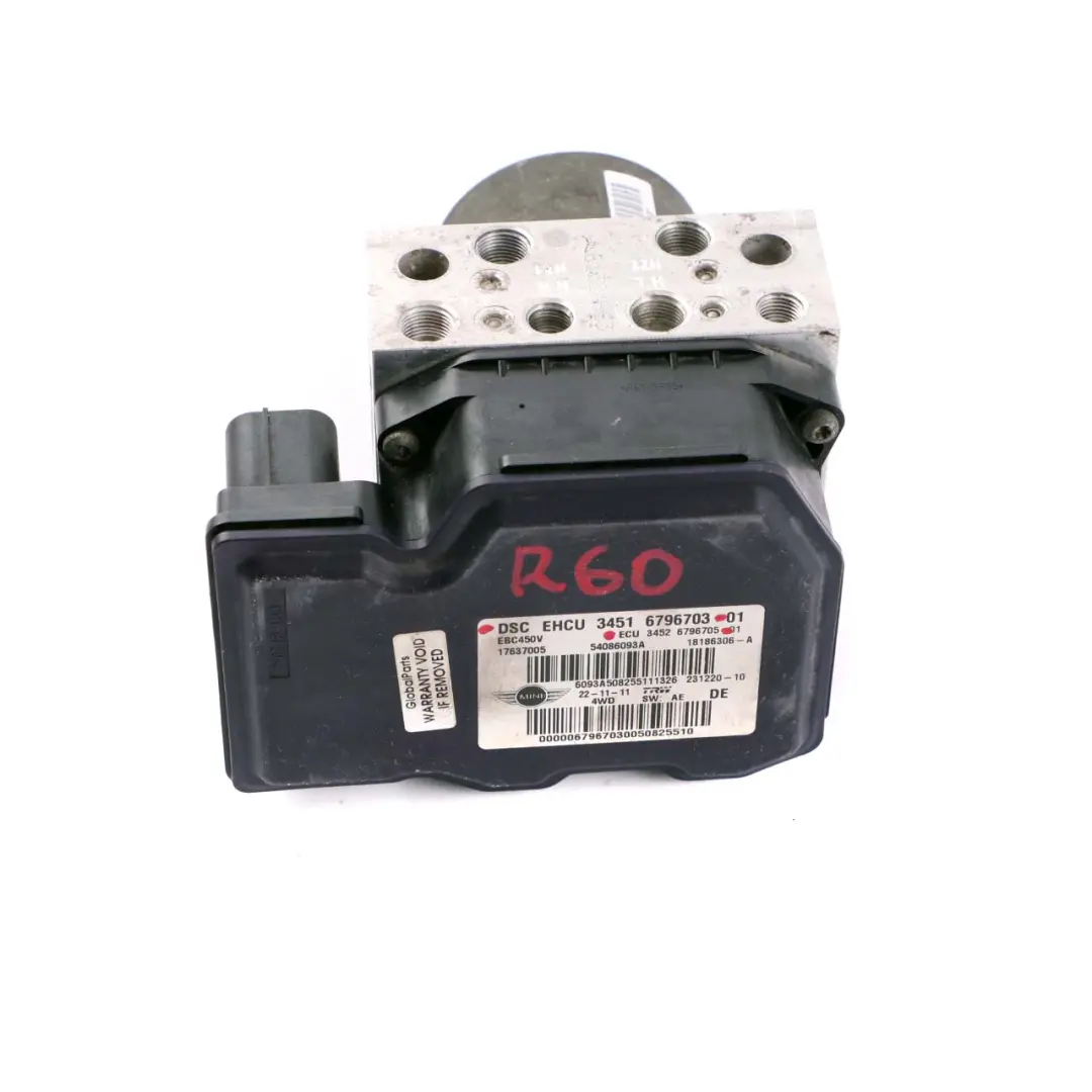 Dsc Pompe Ensemble Hydro Commande 6796703 6796705 pour Mini Cooper R60 R61 ALL4 à propos du numéro de pièce 9813831 Mini Cooper R60 R61 ALL4 Dsc Pompe Ensemble Hydro Commande 6796703 6796705 - SKU 9813831-3 - Numéro de pièce 9813831