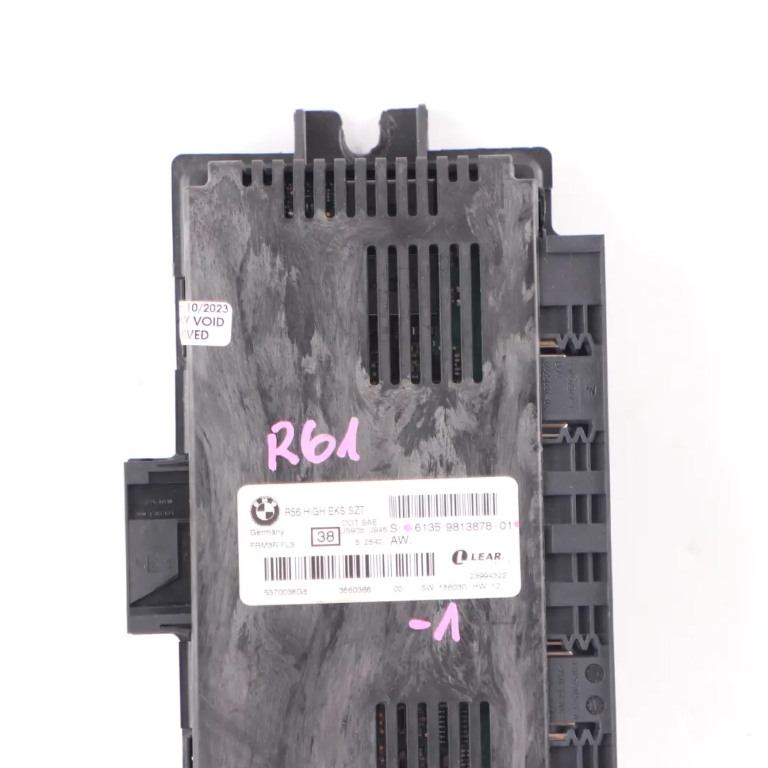 Footwell Light Module High EKS ECU SZT PL3 FRM3R to Mini Cooper One R61 with Part number 9813878 Mini Cooper One R61 Footwell Light Module High EKS ECU SZT PL3 FRM3R - SKU 9813878-1 - Part number 9813878