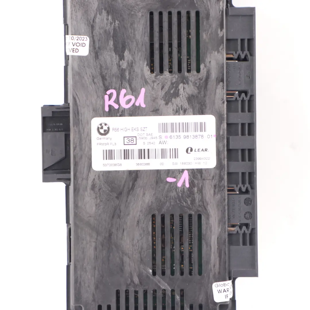 Footwell Light Module High EKS ECU SZT PL3 FRM3R to Mini Cooper One R61 with Part number 9813878 Mini Cooper One R61 Footwell Light Module High EKS ECU SZT PL3 FRM3R - SKU 9813878-1 - Part number 9813878