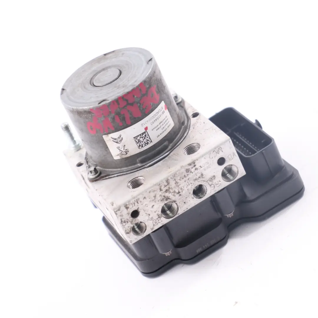 Citroen Berlingo Brake Pump ABS Module Hydraulic Unit to Peugeot Partner with Part number 9814554480 Peugeot Partner Citroen Berlingo Brake Pump ABS Module Hydraulic Unit - SKU 9814554480 - Part number 9814554480