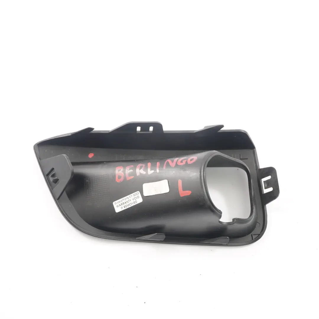 Citroen Berlingo K9 Pare-chocs avant cadre fermé Feu gauche pour à propos du numéro de pièce 9816770980 Citroen Berlingo K9 Pare-chocs avant cadre fermé Feu gauche - SKU 9816770980 - Numéro de pièce 9816770980