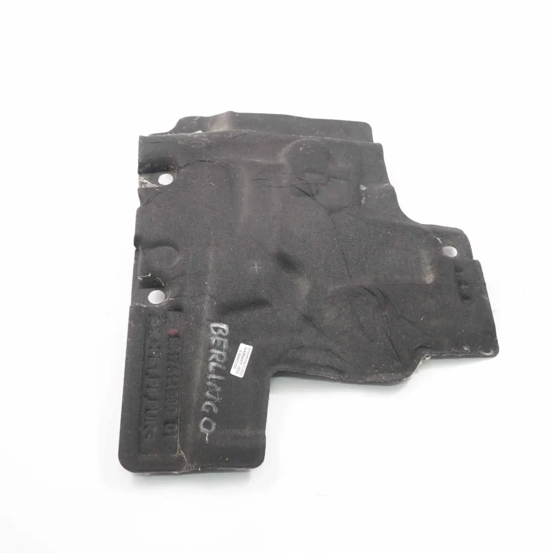  Citroen Berlingo Pannello isolamento acustico cofano motore - SKU 9817514980 - Numero di parte 9817514980