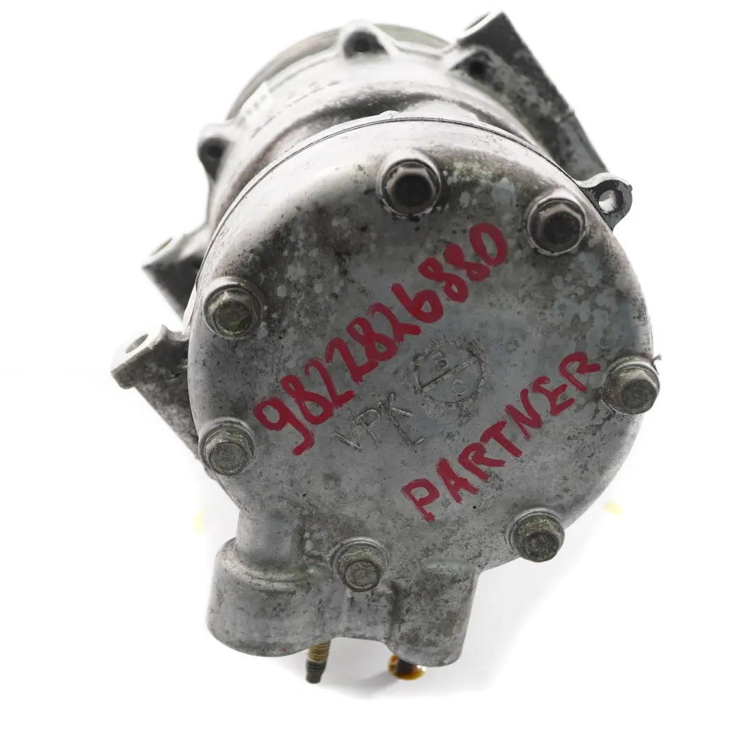 Peugeot Partner 1.6 HDI Air Conditioning Compressor AC Pump - SKU 9822826880 - Part number 9822826880