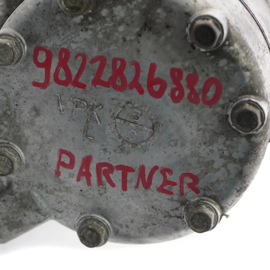 Peugeot Partner 1.6 HDI Sprężarka Klimatyzacji Kompresor AC - SKU 9822826880 - Numer Części 9822826880