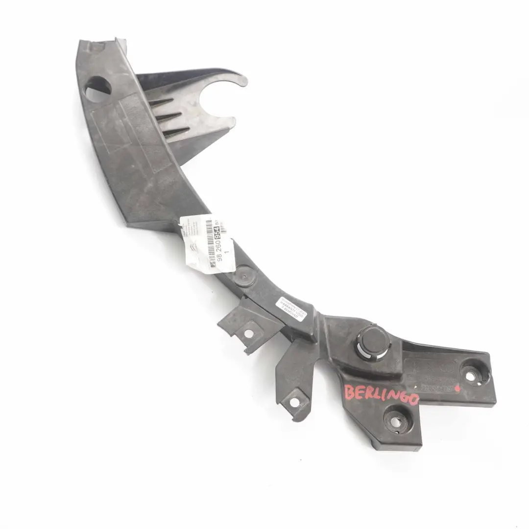 Headlight Bracket Berlingo Vivaro Proace Bumper Mount Front Right O/S to with Part number 9826095480 Headlight Bracket Berlingo Vivaro Proace Bumper Mount Front Right O/S - SKU 9826095480 - Part number 9826095480