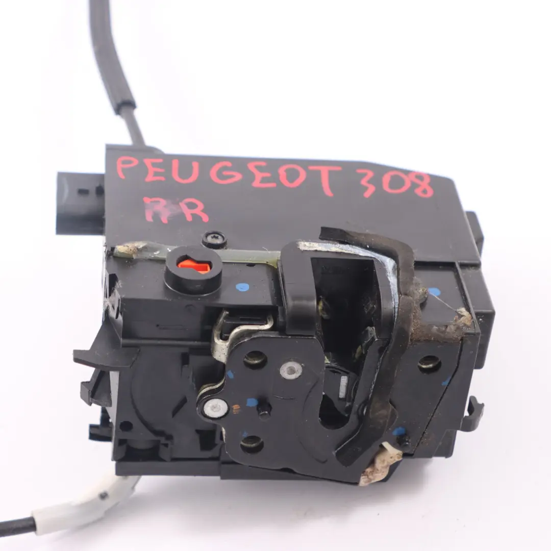 Peugeot 308 Zamek Drzwi Prawy Tył - SKU 9826110980 - Numer Części 9826110980