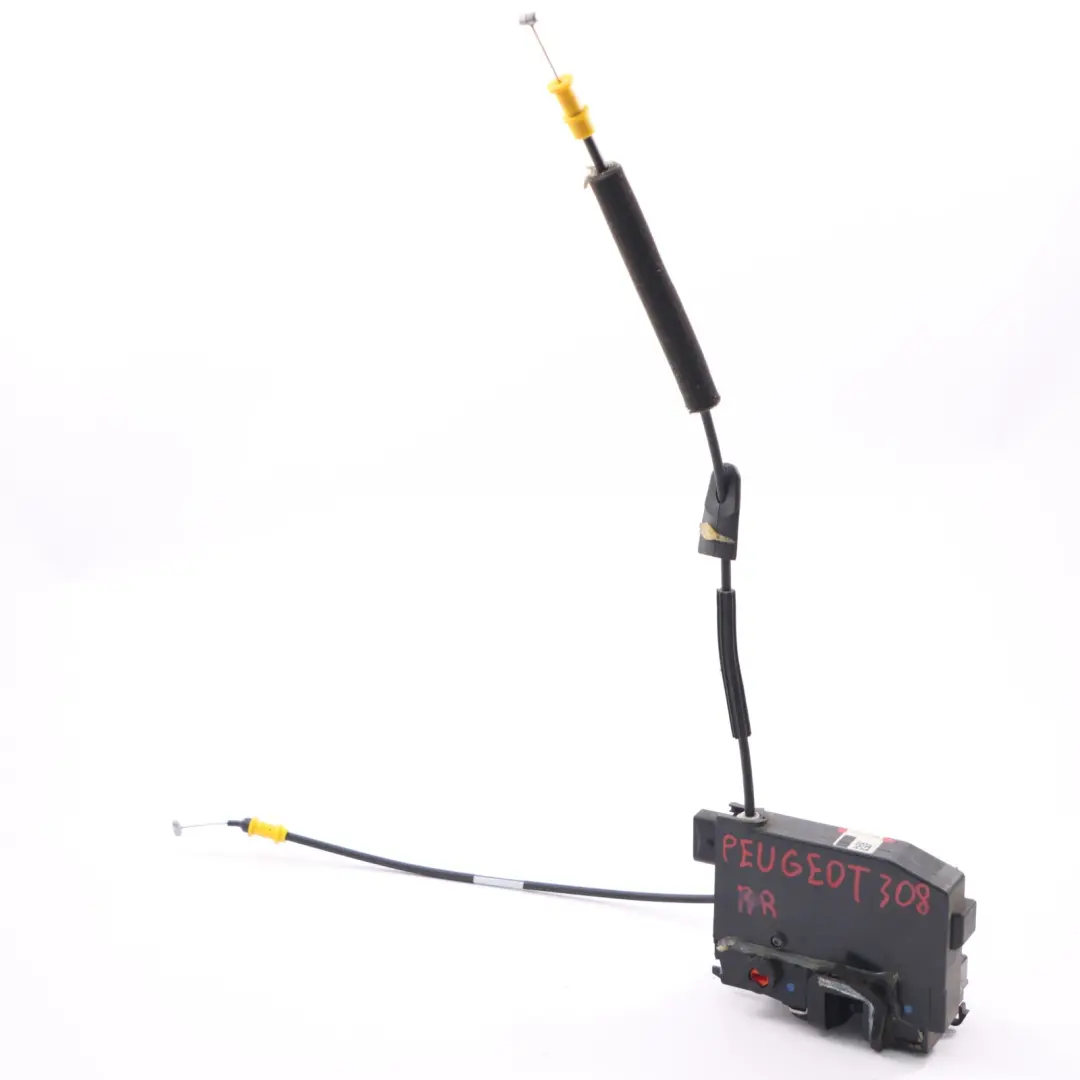 Peugeot 308 Serrure Porte Arrière Droite Mécanisme Verrouillage - SKU 9826110980 - Numéro de pièce 9826110980