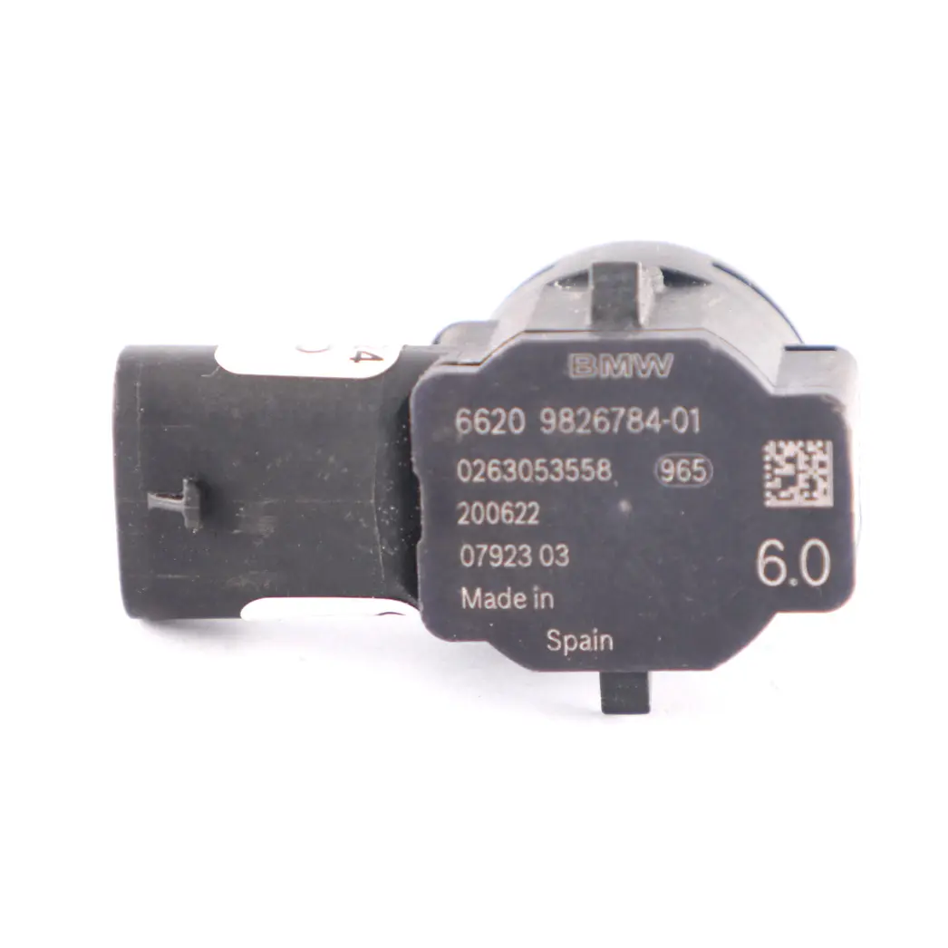Sensor PDC BMW F40 G20 G30 Delantero Trasero Ultrasónico Zafiro Negro para con número de pieza 9826784 Sensor PDC BMW F40 G20 G30 Delantero Trasero Ultrasónico Zafiro Negro - SKU 9826784-BS - Número de pieza 9826784