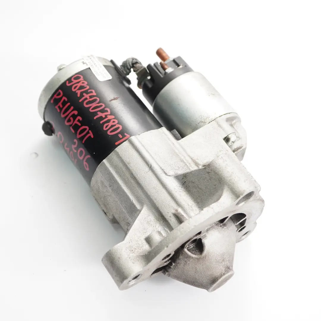 Peugeot 206 2.0 HDI Diesel Moteur Démarreur Moteur - SKU 9827007180-1 - Numéro de pièce 9827007180