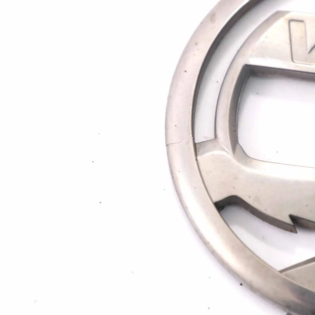 Emblem Logo Rear Trunk Door Badge Adhered Chrome to Vauxhall Vivaro with Part number 9827801777 Vauxhall Vivaro Emblem Logo Rear Trunk Door Badge Adhered Chrome - SKU 9827801777 - Part number 9827801777