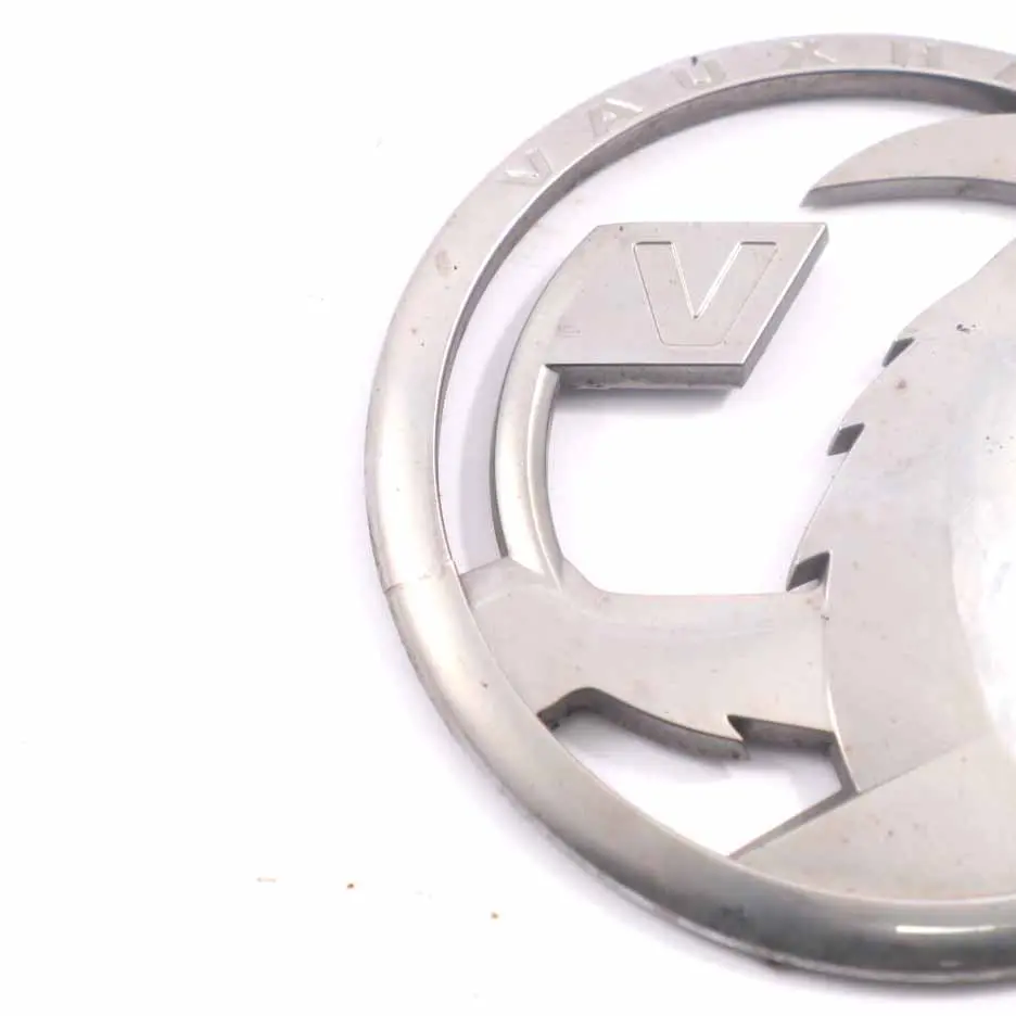 Emblem Logo Rear Trunk Door Badge Adhered Chrome to Vauxhall Vivaro with Part number 9827801777 Vauxhall Vivaro Emblem Logo Rear Trunk Door Badge Adhered Chrome - SKU 9827801777 - Part number 9827801777