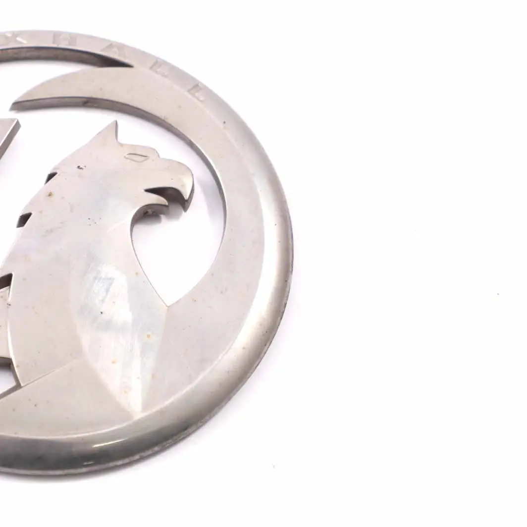 Emblem Logo Rear Trunk Door Badge Adhered Chrome to Vauxhall Vivaro with Part number 9827801777 Vauxhall Vivaro Emblem Logo Rear Trunk Door Badge Adhered Chrome - SKU 9827801777 - Part number 9827801777