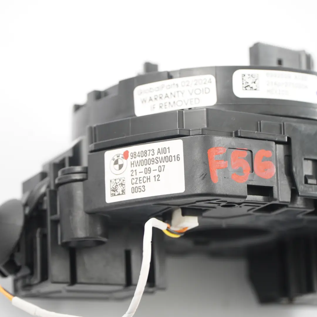 Columna dirección Cluster Interruptor limpiaparabrisas para Mini F56 F60 LCI con número de pieza 9840873 Mini F56 F60 LCI Columna dirección Cluster Interruptor limpiaparabrisas - SKU 9840873 - Número de pieza 9840873