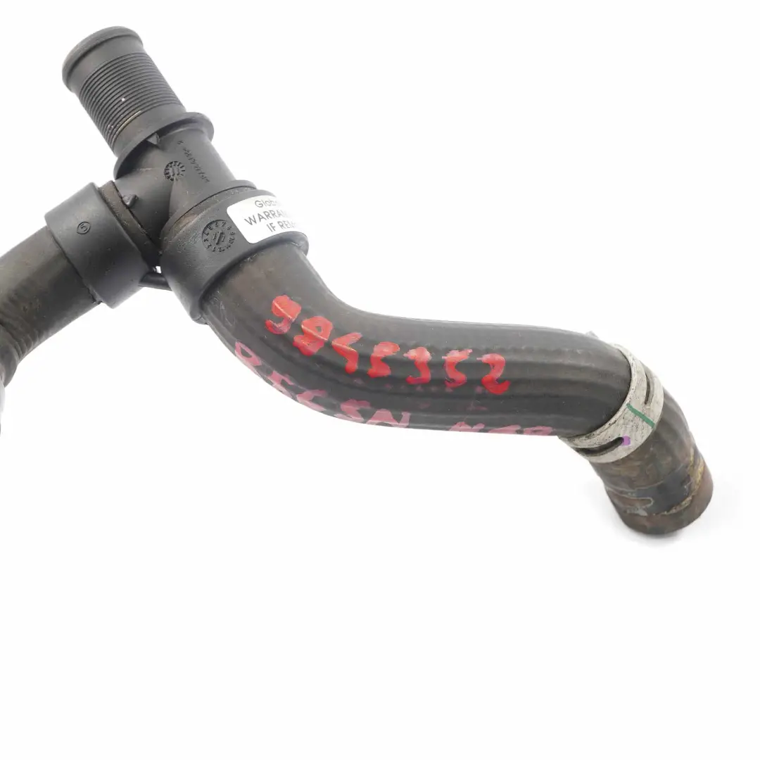  Coolant Return Pipe Mini R56 S LCI R60 N18 Turbocharger Water Pump Line - SKU 9845352 - Part number 9845352