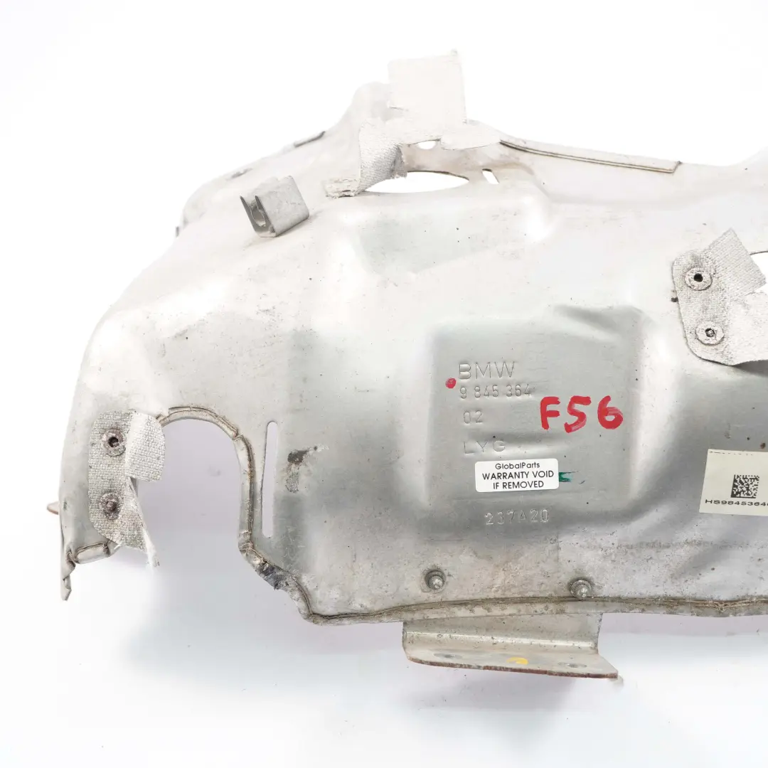 Térmico Protección Motor Múltiple de Escape Cubierta Panel para Mini F56 F60 Escudo con número de pieza 9845364 Mini F56 F60 Escudo Térmico Protección Motor Múltiple de Escape Cubierta Panel - SKU 9845364 - Número de pieza 9845364