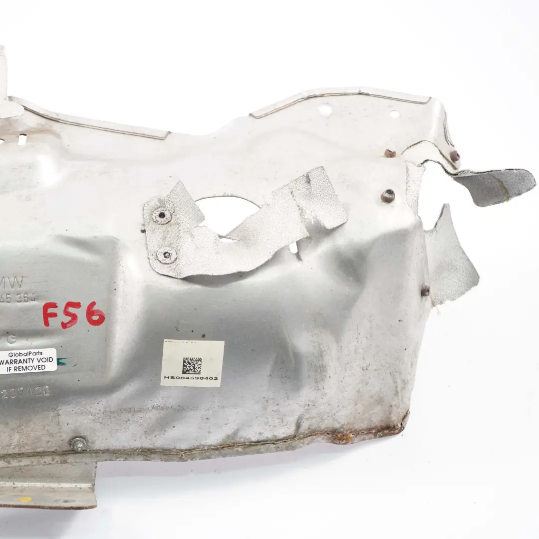 Térmico Protección Motor Múltiple de Escape Cubierta Panel para Mini F56 F60 Escudo con número de pieza 9845364 Mini F56 F60 Escudo Térmico Protección Motor Múltiple de Escape Cubierta Panel - SKU 9845364 - Número de pieza 9845364