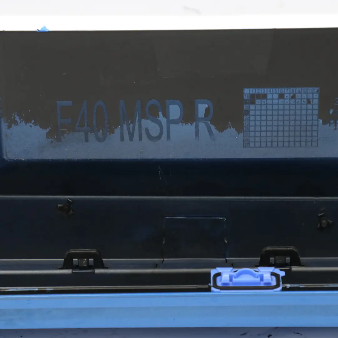 Side Skirt M Sport Sill Strip Right O/S Misano Blue Metallic - C1D to BMW F40 with Part number 9850692 BMW F40 Side Skirt M Sport Sill Strip Right O/S Misano Blue Metallic - C1D - SKU 9850692-MISA - Part number 9850692