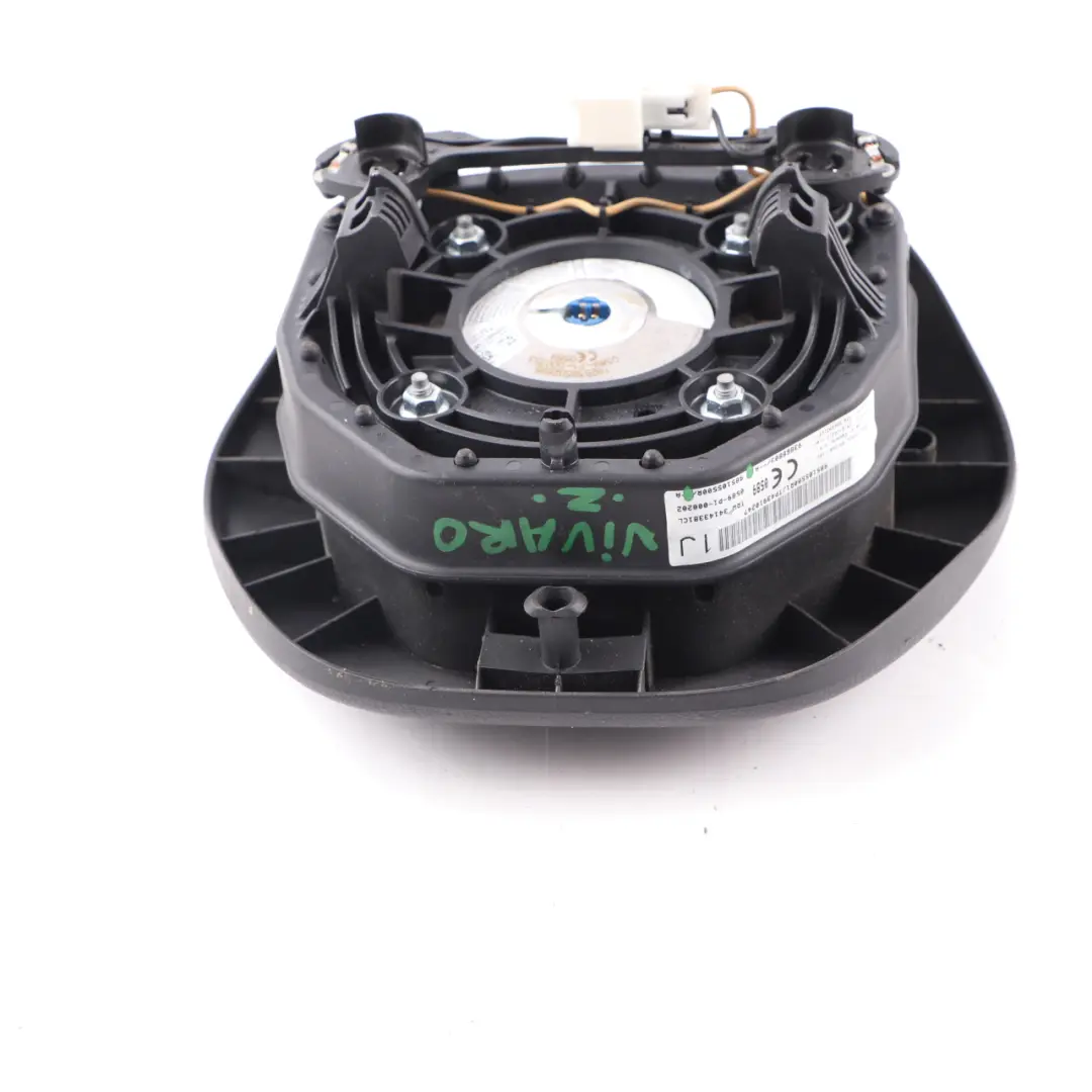 Steering Wheel Air Module Driver's Side Black to Vauxhall Vivaro B with Part number 985105500R Vauxhall Vivaro B Steering Wheel Air Module Driver's Side Black - SKU 985105500R - Part number 985105500R