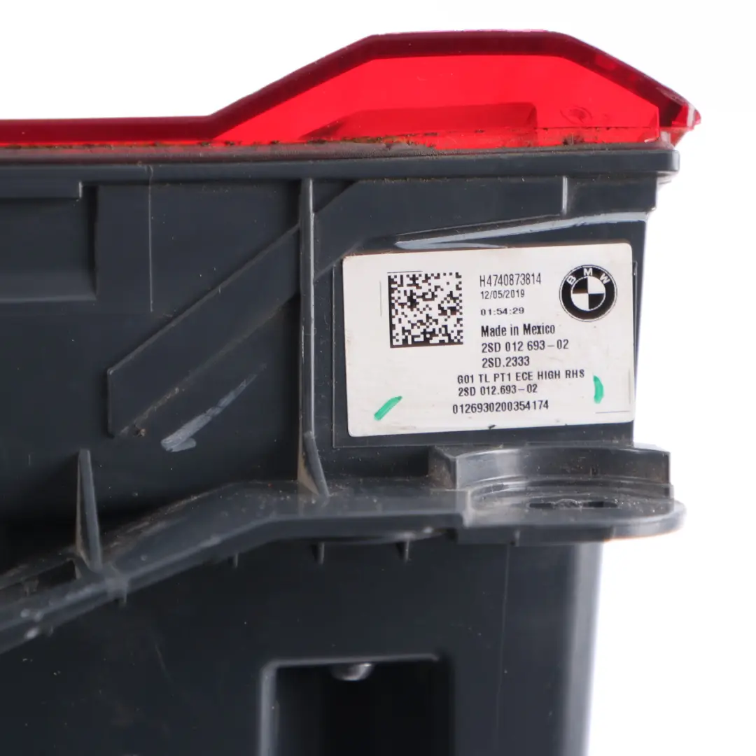 BMW X3 G01 Feu Arrière Latéral Droit À LED - SKU 9853370 - Numéro de pièce 9853370