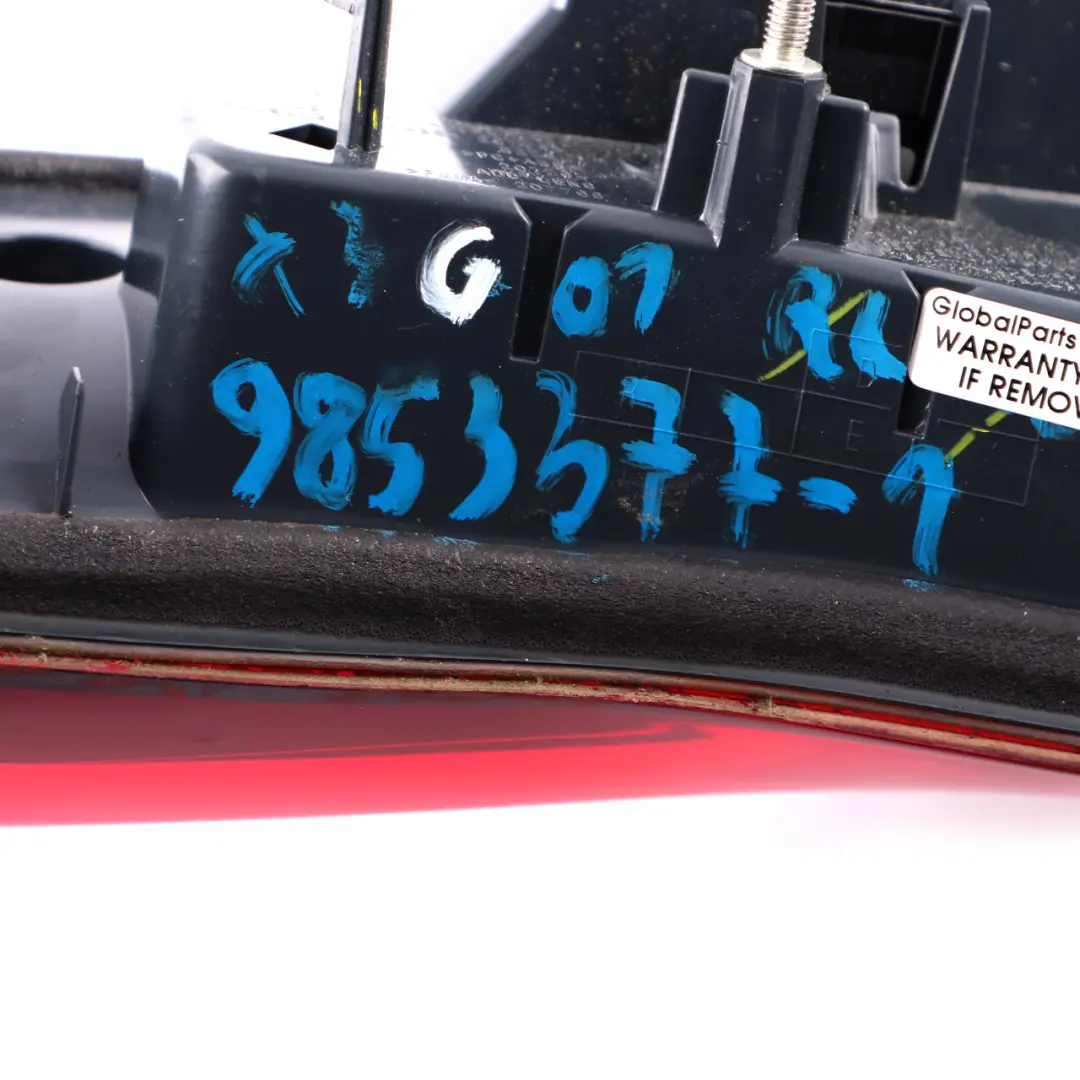 BMW X3 G01 Feu Arrière LED Gauche Côté Conducteur Pour Hayon Coffre - SKU 9853377 - Numéro de pièce 9853377