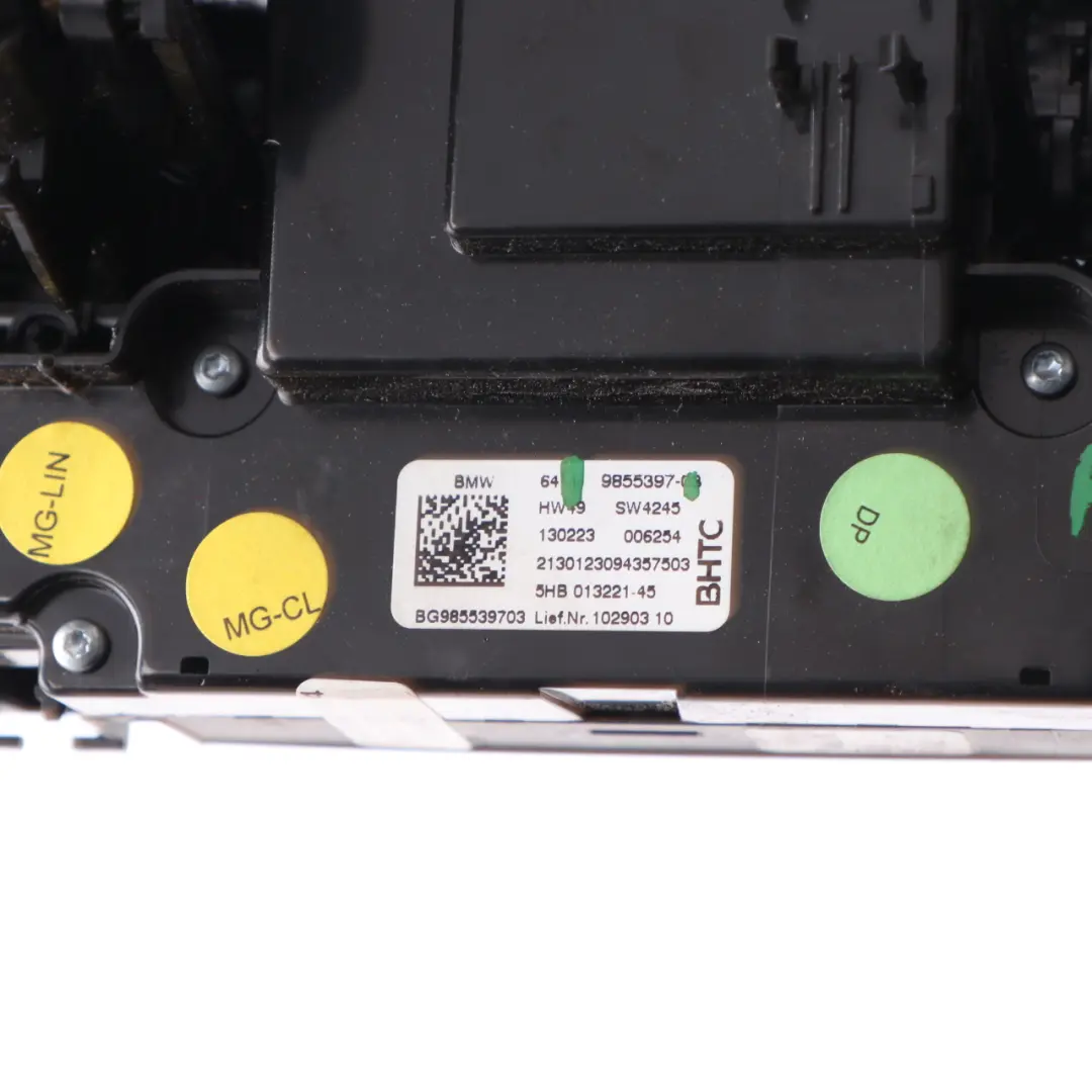 Control Panel BMW F40 Automatic Air Conditioning High Seat Heating Air Vents to Air with Part number 9889951 Air Control Panel BMW F40 Automatic Air Conditioning High Seat Heating Air Vents - SKU 9855397 - Part number 9889951