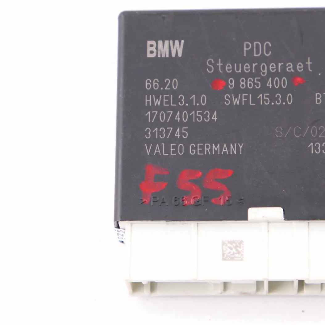 PDC Modul BMW F45 X3 F25 Mini F55 F56 Park Assistent Steuer Gerät für mit Teilenummer 9865400 PDC Modul BMW F45 X3 F25 Mini F55 F56 Park Assistent Steuer Gerät - SKU 9865400 - Teilenummer 9865400