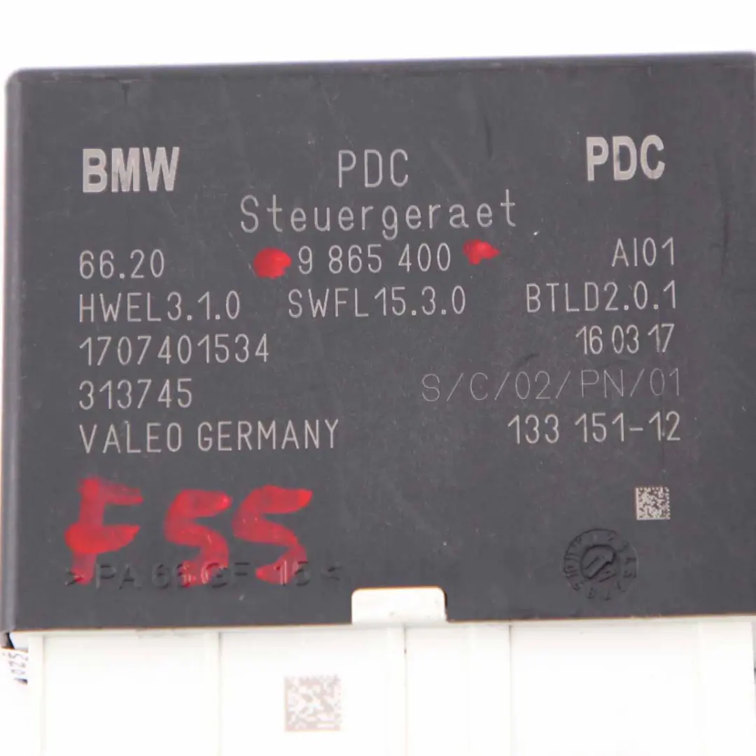  PDC Modul BMW F45 X3 F25 Mini F55 F56 Park Assistent Steuer Gerät - SKU 9865400 - Teilenummer 9865400