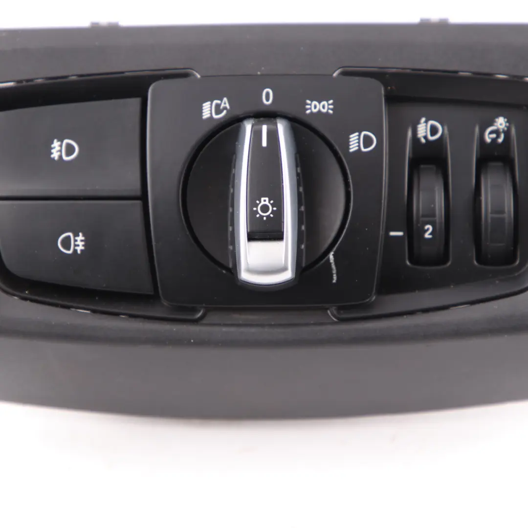 Headlight Headlamp Switch Control Panel Black to BMW F15 F45 F46 with Part number 9865814 BMW F15 F45 F46 Headlight Headlamp Switch Control Panel Black - SKU 9865814 - Part number 9865814