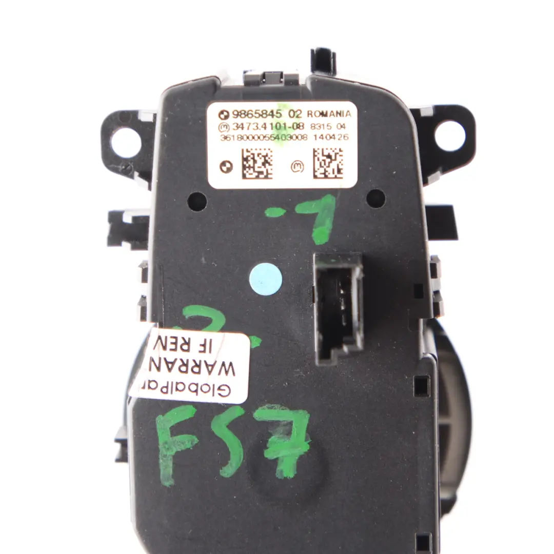 Light Switch Mini Cooper One F55 F56 F57 Headlight Control Unit Panel to with Part number 9865845 Light Switch Mini Cooper One F55 F56 F57 Headlight Control Unit Panel - SKU 9865845-1 - Part number 9865845