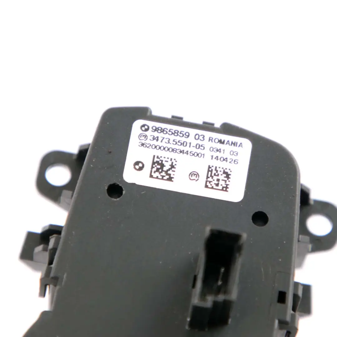  Headlight Switch Mini Countryman F60 Control Element Light Unit - SKU 9865859 - Part number 9865859