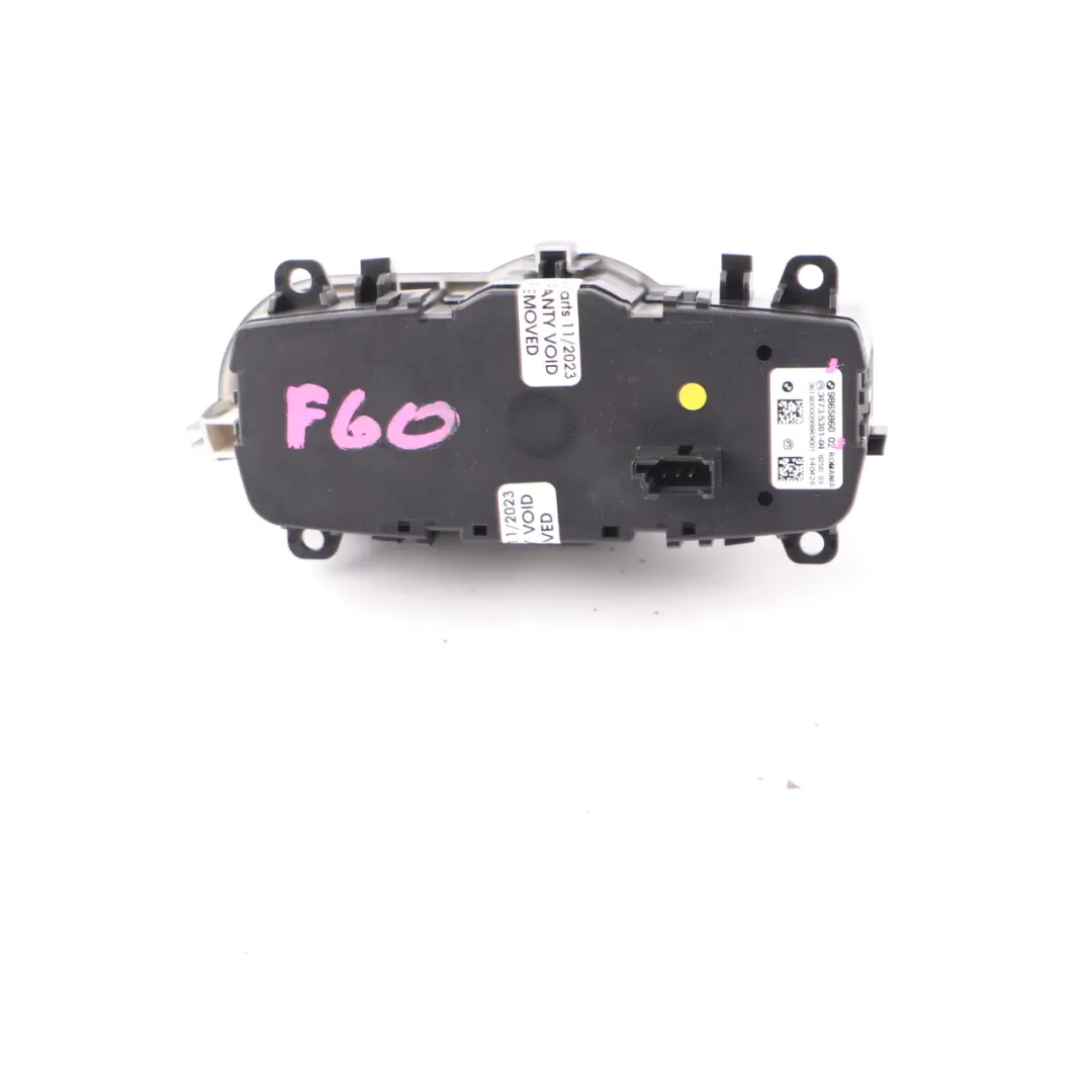 Mini Countryman F60 Interruttore Fari Elemento Pannello Fendinebbia - SKU 9865860 - Numero di parte 9865860