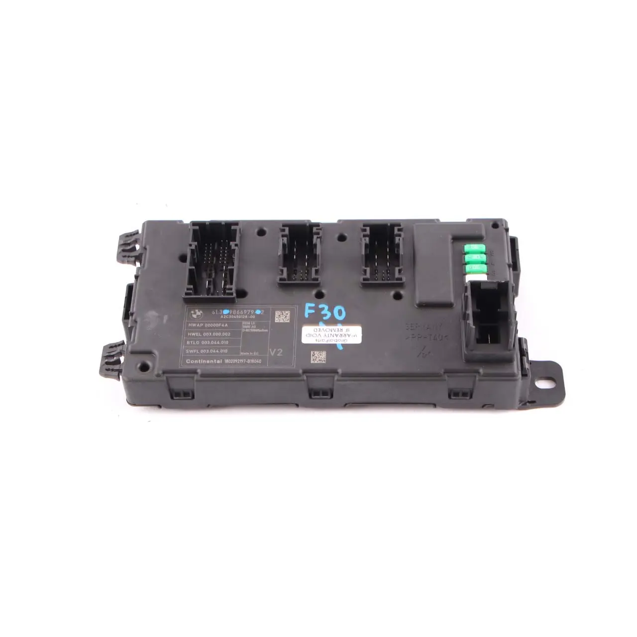 BMW F20 F21 F30 FMódulo Electrónico Trasero Caja Fusibles Unidad Control 9866979