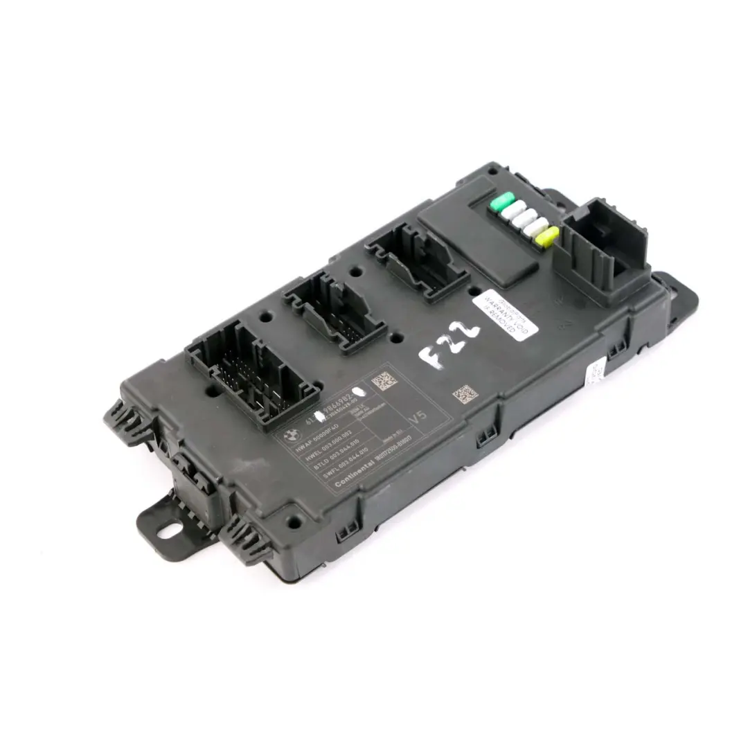 BMW F20 F30 REM Hinteres Elektronikmodul Sicherungskasten Steuergerät - SKU 9866982 - Teilenummer 9866982