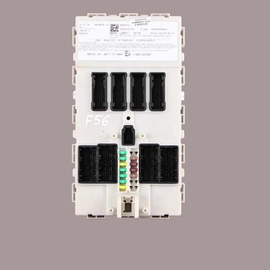 ECU Body Domain Controller BDC Module to Mini Cooper One F54 F55 F56 F60 with Part number 9869879 Mini Cooper One F54 F55 F56 F60 ECU Body Domain Controller BDC Module - SKU 9869879 - Part number 9869879