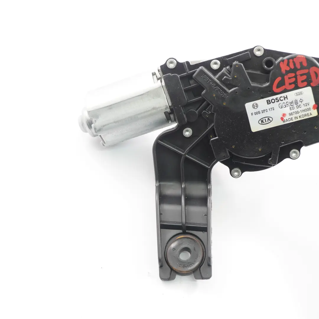 Kia Ceed 1 Hatchback Motor Limpiaparabrisas Trasero Ventana Puerta - SKU 987001H000 - Número de pieza 987001H000