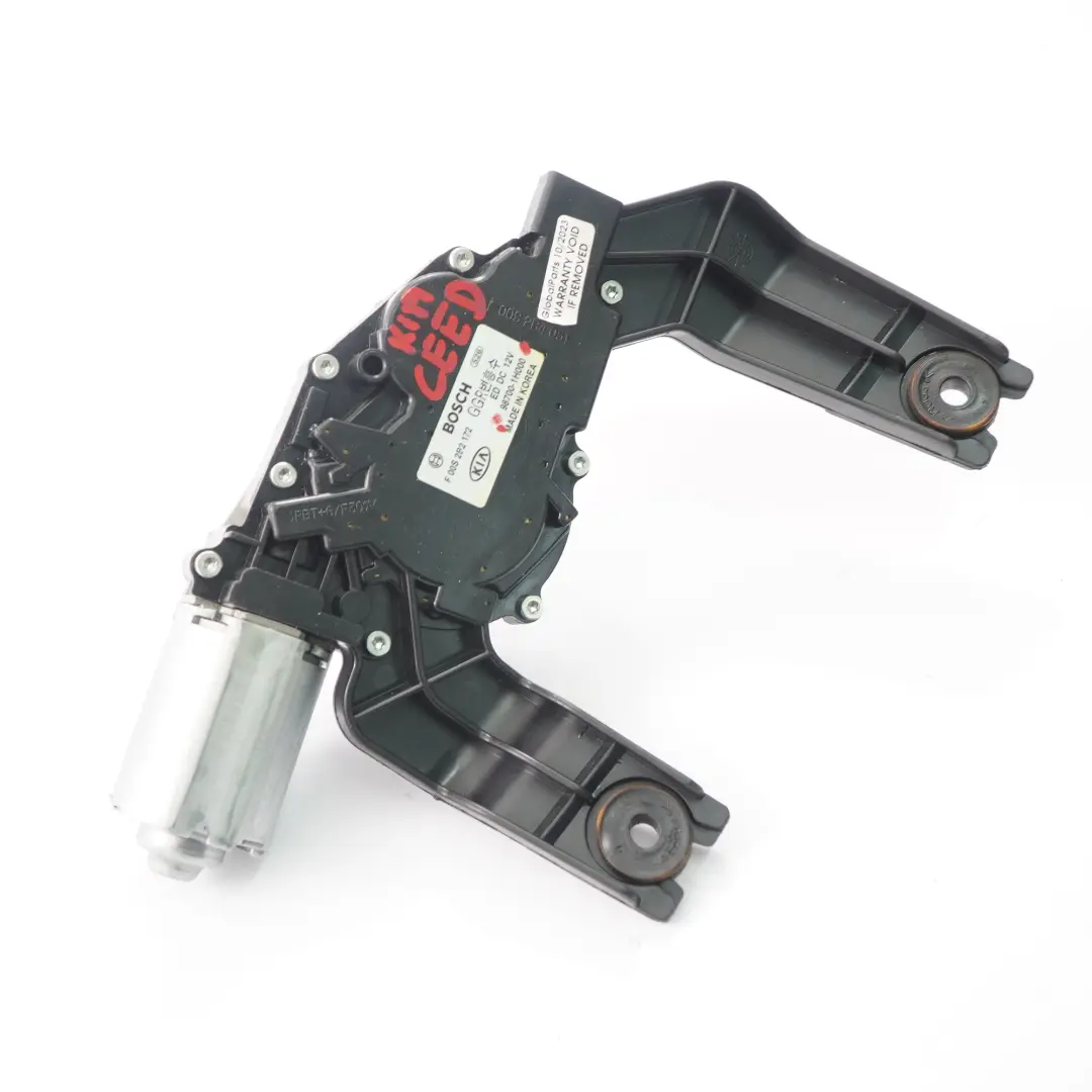Moteur d'essuie-glace arrière Fenêtre hayon pour Kia Ceed 1 Hatchback à propos du numéro de pièce 987001H000 Kia Ceed 1 Hatchback Moteur d'essuie-glace arrière Fenêtre hayon - SKU 987001H000 - Numéro de pièce 987001H000