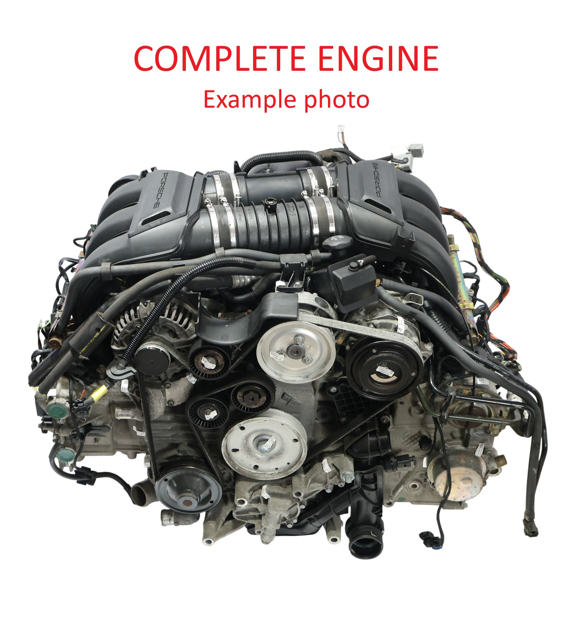 9769 Engine Porsche Boxster Cayman 987 Bare Engine M97.20 97.20 M97 2.7 245HP 69k ...