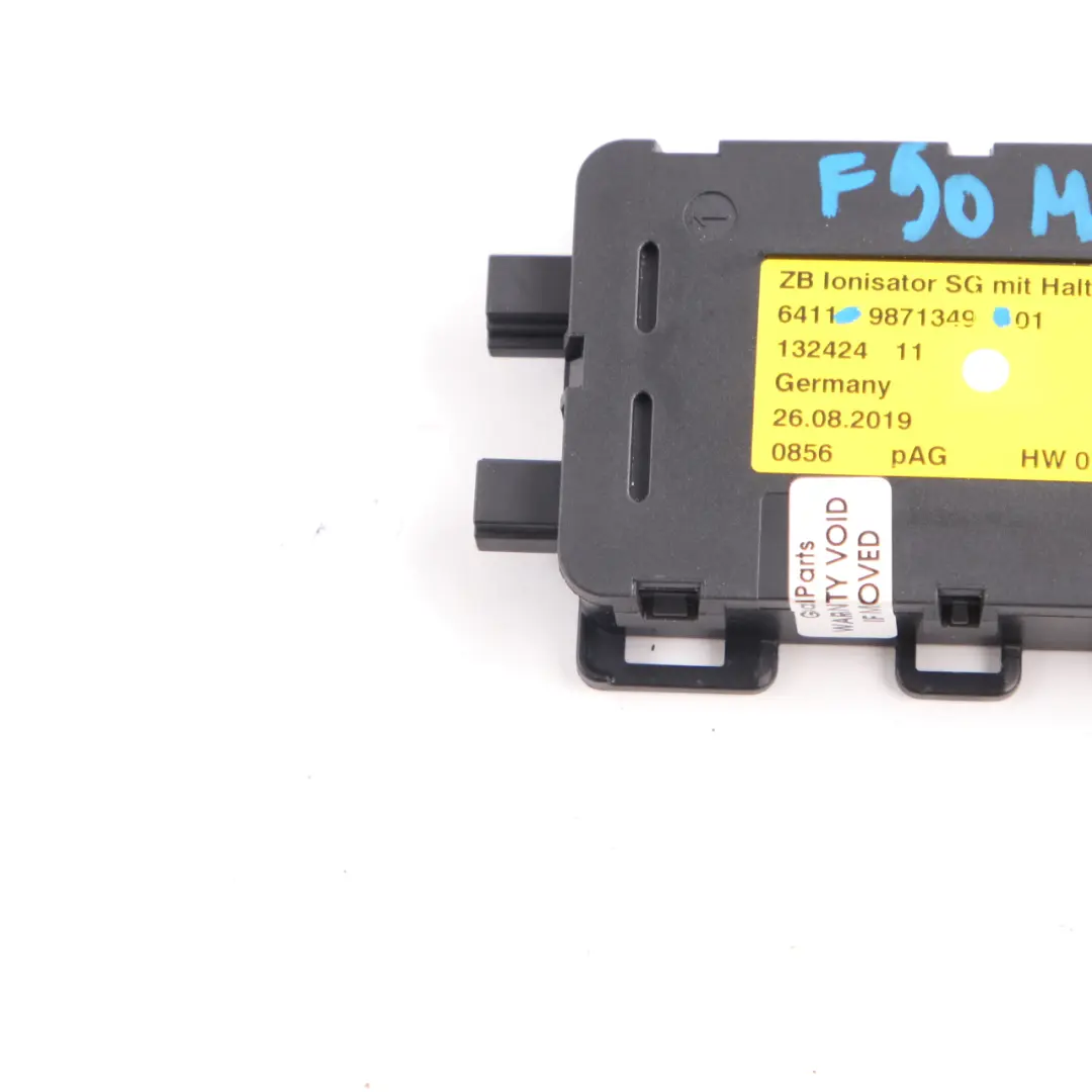 Control Unit Module Heater Ionizer ECU to BMW G30 G31 X3 G01 with Part number 9871349 BMW G30 G31 X3 G01 Control Unit Module Heater Ionizer ECU - SKU 9871349 - Part number 9871349