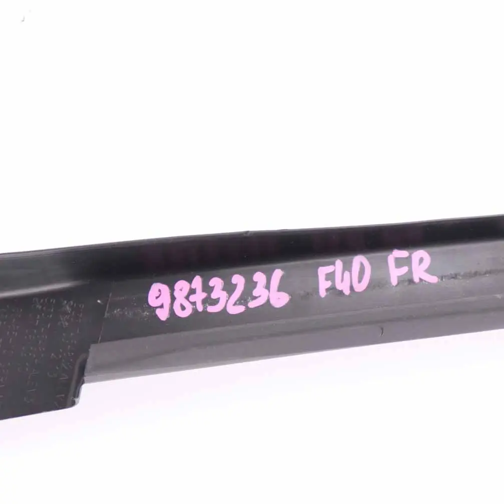 Window Frame Front Right O/S Door Trim Panelling to BMW F40 Cover with Part number 9873236 BMW F40 Cover Window Frame Front Right O/S Door Trim Panelling - SKU 9873236 - Part number 9873236