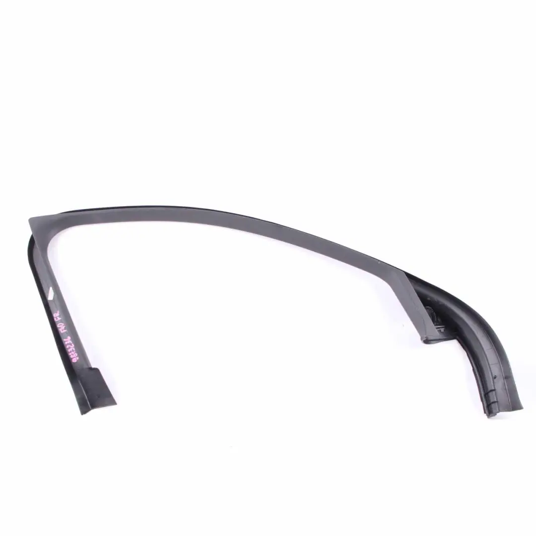 Window Frame Front Right O/S Door Trim Panelling to BMW F40 Cover with Part number 9873236 BMW F40 Cover Window Frame Front Right O/S Door Trim Panelling - SKU 9873236 - Part number 9873236