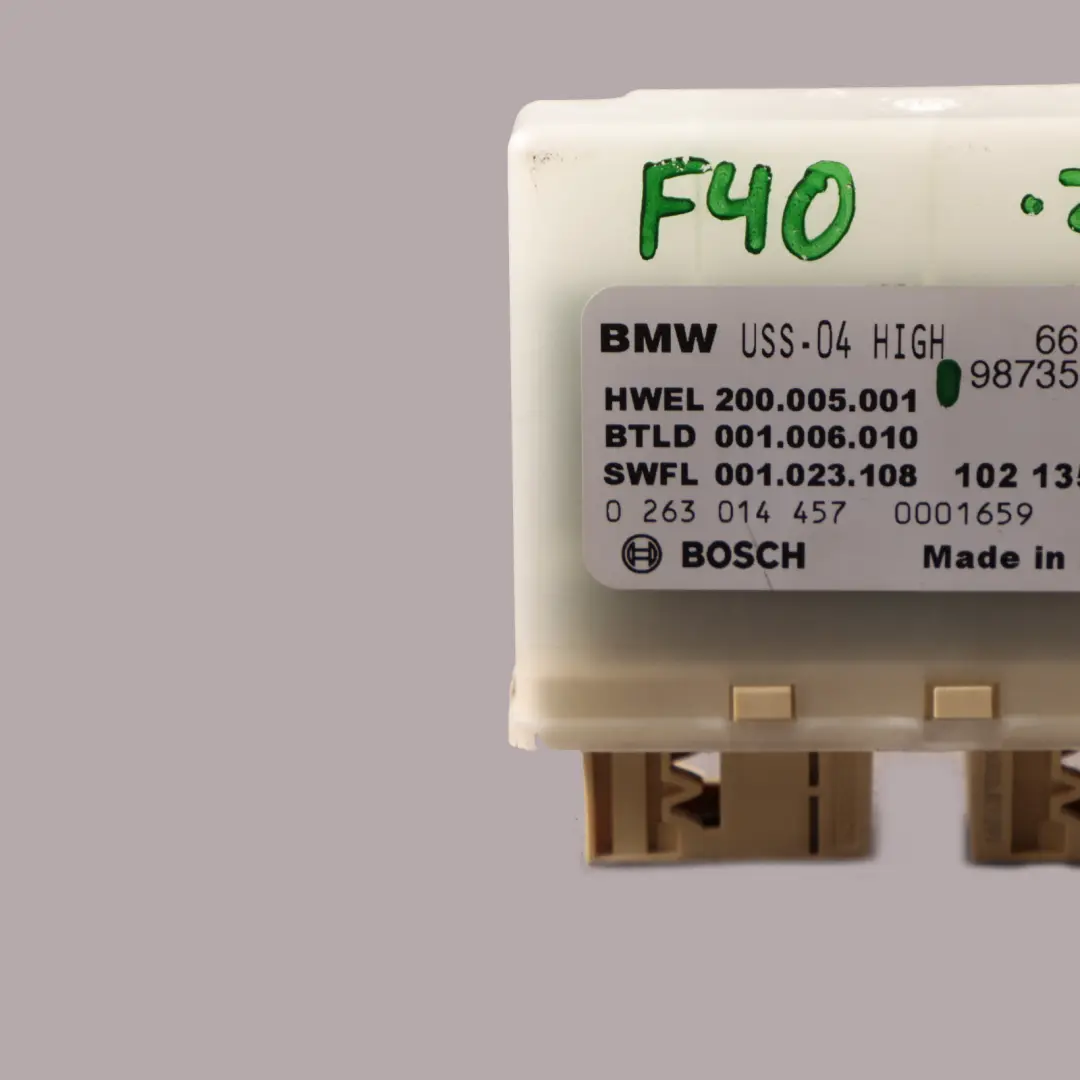 PDC Módulo BMW F40 G20 G21 Asistente de Aparcamiento Módulo ECU para con número de pieza 9873545 PDC Módulo BMW F40 G20 G21 Asistente de Aparcamiento Módulo ECU - SKU 9873545 - Número de pieza 9873545