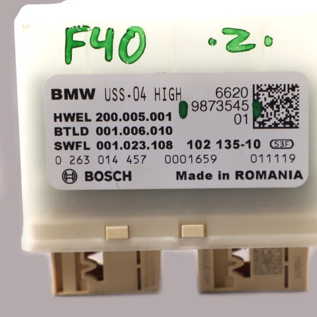  PDC Module BMW F40 G20 G21 Parking Assistant Control Unit Module ECU - SKU 9873545 - Part number 9873545